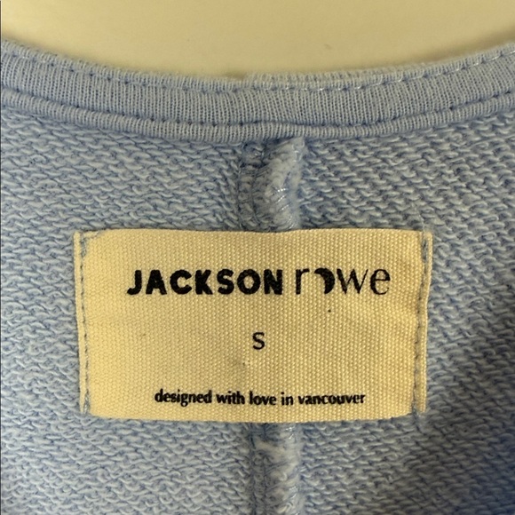 Jackson Rowe Soft Blue Knit Light Blue Dress Size Small - Picture 3 of 7